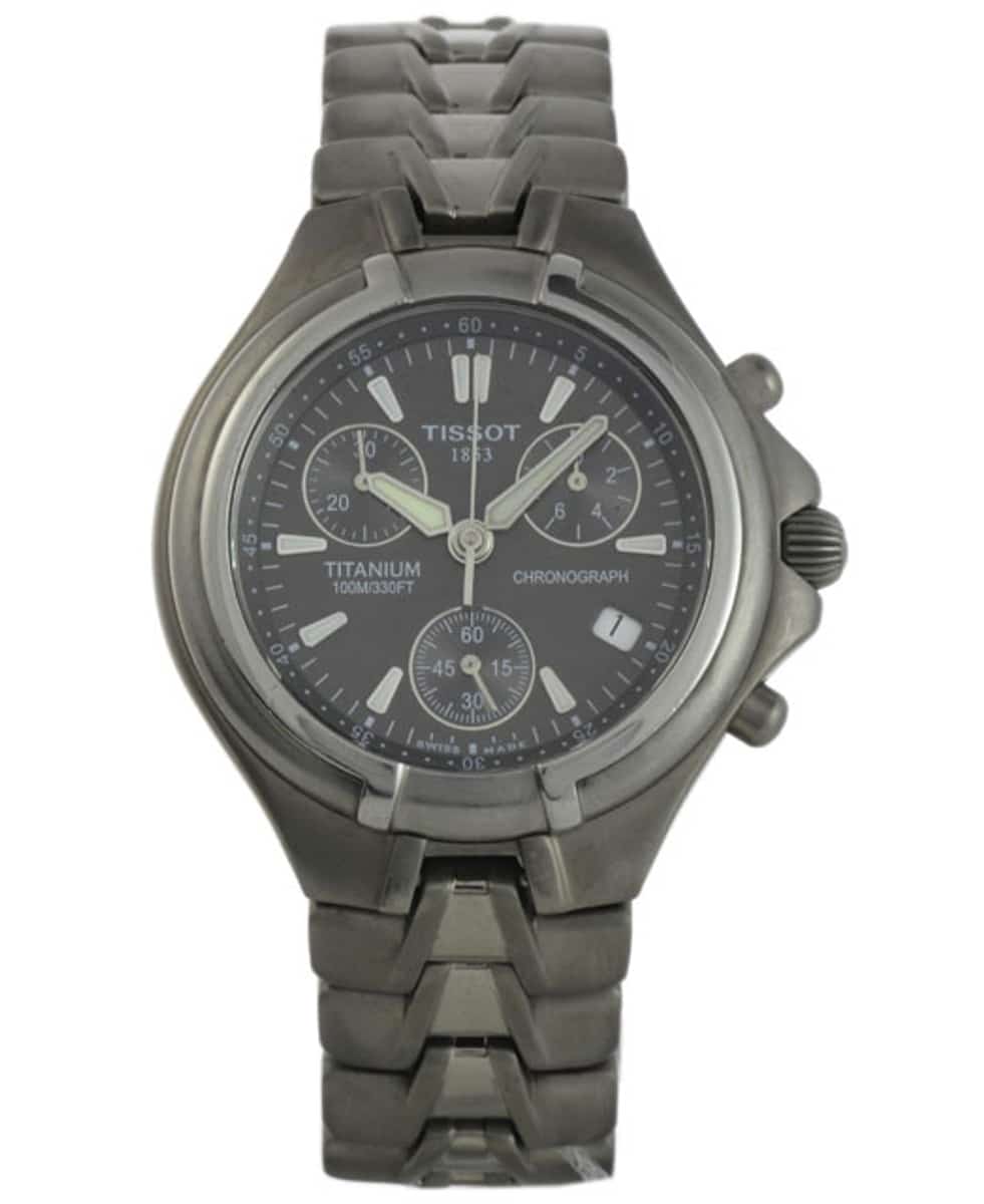 Pre Owned Tissot Titanium T65.7.187.61 Watch Watchfinder Co